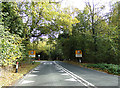 Entering Halstead on the A1124 Hedingham Road