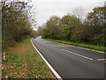 East along the A472 east of Usk