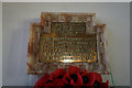 TG3331 : WW1 memorial plaque by Ian S