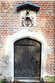 Coat of arms over the door