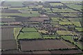 Ridge and furrow and old ditch lines at Fenton: aerial 2018