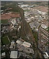 Worksop railway complex: aerial 2018