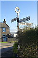 SD0699 : Junction of Station Road and B5344 in Drigg by Roger Templeman
