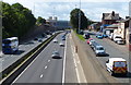 M621 motorway in Holbeck, Leeds