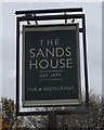 Sign for the Sands House