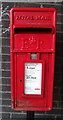 Close up, Elizabeth II postbox outside Huddersfield Bus Station