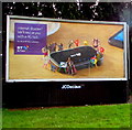 Internet disaster? advert facing Neath Road, Swansea