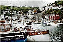 SX2553 : West Looe and the river by Peter Jeffery