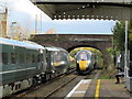 Great Western IETs Crossing at Evesham Station