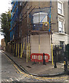 TQ3480 : Corner of Tower Buildings, corner of Brewhouse Lane, Wapping by Robin Stott