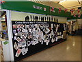 Centenary wall to World War 1 - Colne Market