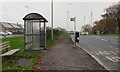 X1/X2/X4 bus stop and shelter, Bryntirion