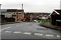 Southern end of Barnes Avenue, Bridgend