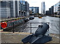 SE3032 : Cannon at Royal Armouries, Leeds Dock by Mat Fascione