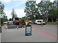 Resurfacing a car park