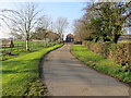 Park Lane ends here at Brearton Park Farm