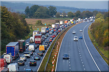 ST0209 : Mid Devon : M5 Motorway by Lewis Clarke