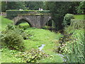 SE2768 : Bridge over the River Skell, Fountains Abbey by Marathon