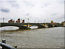 TQ2677 : Battersea Bridge by Robin Webster