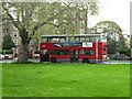 49 bus at bus stand on Bolingbroke Grove