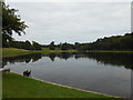 SE2769 : The Lake at Studley Royal Water Garden by Marathon