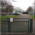 Electricity substation in the grounds of Bryntirion Comprehensive School, Bridgend