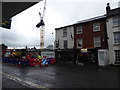 Construction site on Castle Street, Salisbury