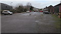 Old station yard, Abergavenny