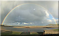 SN0539 : Rainbow across Newport Bay by Alan Hughes