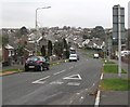 Traffic calming on Merlin Crescent, Bridgend