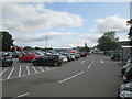 NH5458 : Car  park  at  Tesco  Dingwall by Martin Dawes