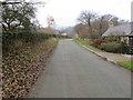 Minor road at Mill Cottage, Pentre