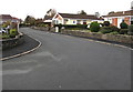 West along Pendre Close, Brecon