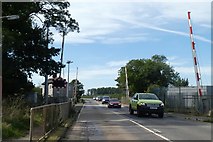 TF0444 : Level crossing over A153 (Grantham Road) by David Smith