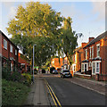 Stratford Road on a September evening