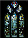SH5571 : A window in St Tysilio's Church, Menai Bridge, Anglesey by Robin Drayton