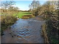 The River Keekle in spate