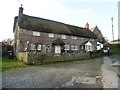 Thatched cottages in East Buckland