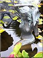 N4247 : Mermaid in the ornamental pond by Oliver Dixon