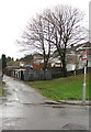 Side road on the west side of Station Road, Ystrad Mynach