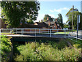 Bell Lane, Snitterfield - bridge over stream from the side