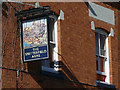 The Snitterfield Arms, Bearley Road - sign