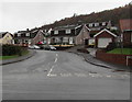 Junction of Heathlands and Hill Street, Ystrad Mynach