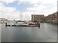 Pleasure craft in Hartlepool Marina