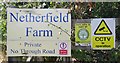 Netherfield Farm signs