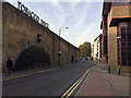 TQ3480 : North on Wapping Lane by Tobacco Dock, Wapping by Robin Stott