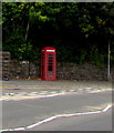 SO2914 : K6 phonebox, Brecon Road, Abergavenny by Jaggery