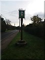 Warninglid: village sign