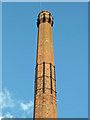 Former mill chimney in Loughborough, Leicestershire