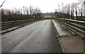 South across Bailihelig Road bridge, Llanfaes, Brecon